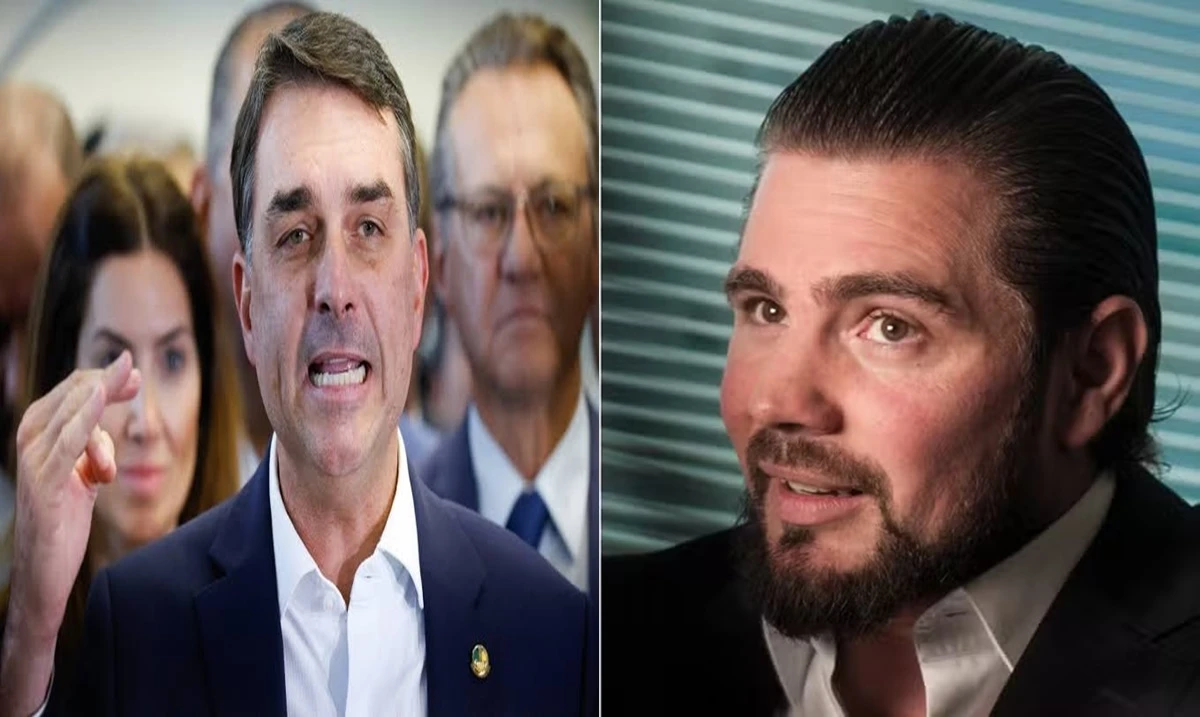 Flávio Bolsonaro toma atitude ousada ao ser perguntado sobre Vorcaro: “Brasil quebrado”