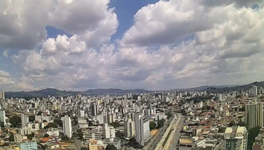 Belo Horizonte tem semana de céu aberto e máximas de 34ºC