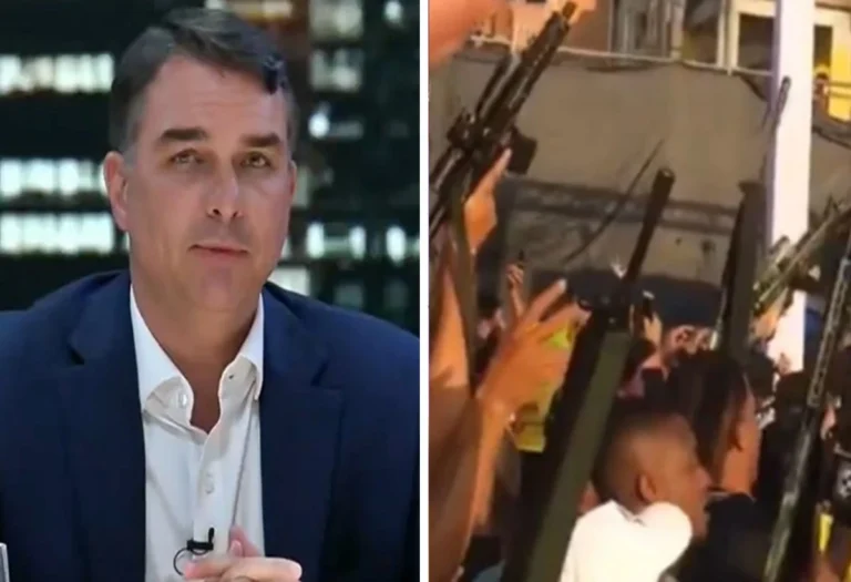 Flávio Bolsonaro causa repercussão ao falar sobre criminosos no RJ: “Em pé ou deitado”
