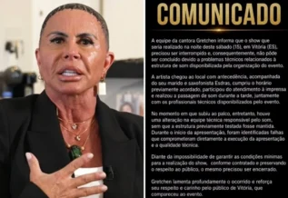 Gretchen se revolta após cancelamento de show e faz desabafo nas redes