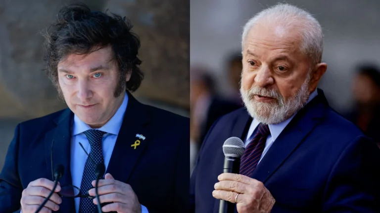 Mais de 70% dos argentinos desaprovam ataques de Milei a Lula, diz pesquisa