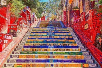 Tiroteio assusta turistas perto da Escadaria Selarón, na Lapa (RJ)