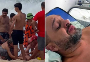 Morador do DF vive drama após ser atingido por onda e ficar sem movimentos do corpo