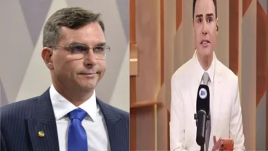 Luiz Bacci faz grave alerta a Flávio Bolsonaro sobre ida ao Jornal Nacional: 