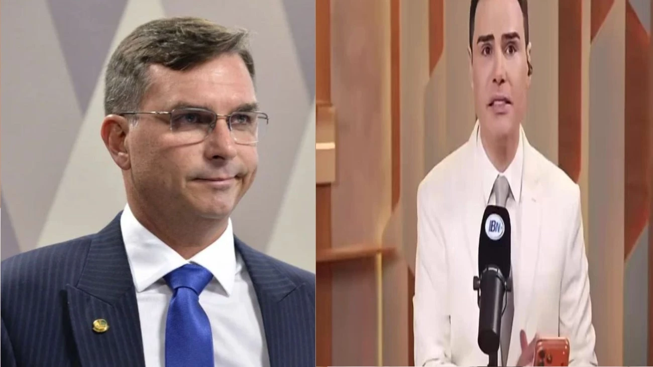 Luiz Bacci faz grave alerta a Flávio Bolsonaro sobre ida ao Jornal Nacional: 