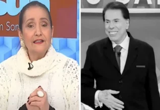 Última foto de Sonia Abrão com Silvio Santos ganha novo significado após a morte do apresentador