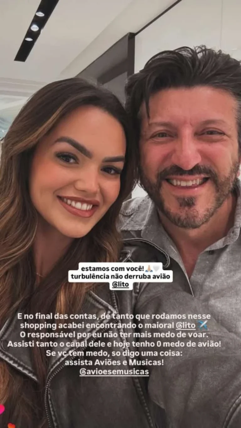 Filha de Kelly Key manifesta apoio a Lito Sousa após diagnóstico de doença rara: ‘Turbulência não derruba avião’