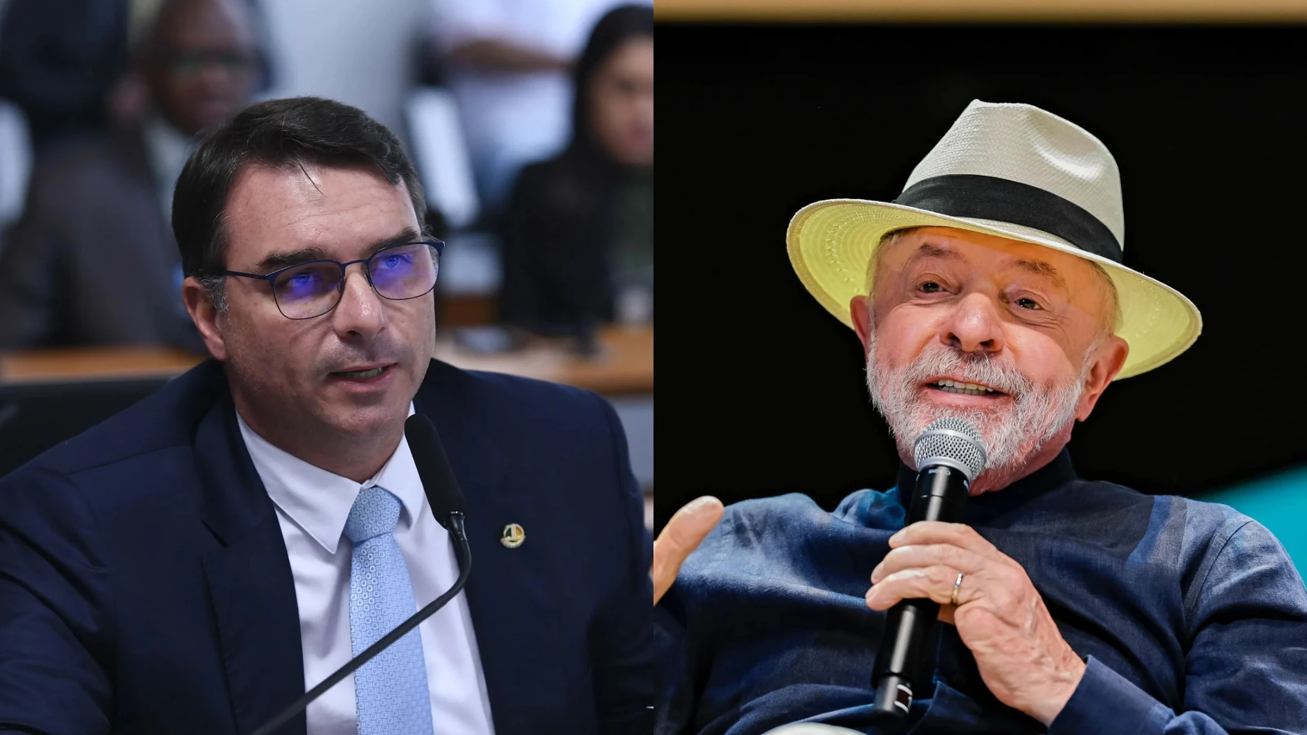 Veritá: Flávio tem 48,5% no 2º turno; Lula, 43,1%