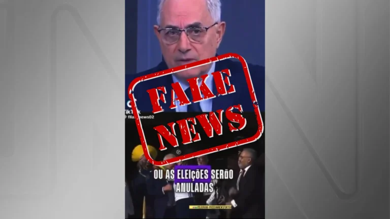 É fake o vídeo em que Waack fala sobre possibilidade de golpe de Lula