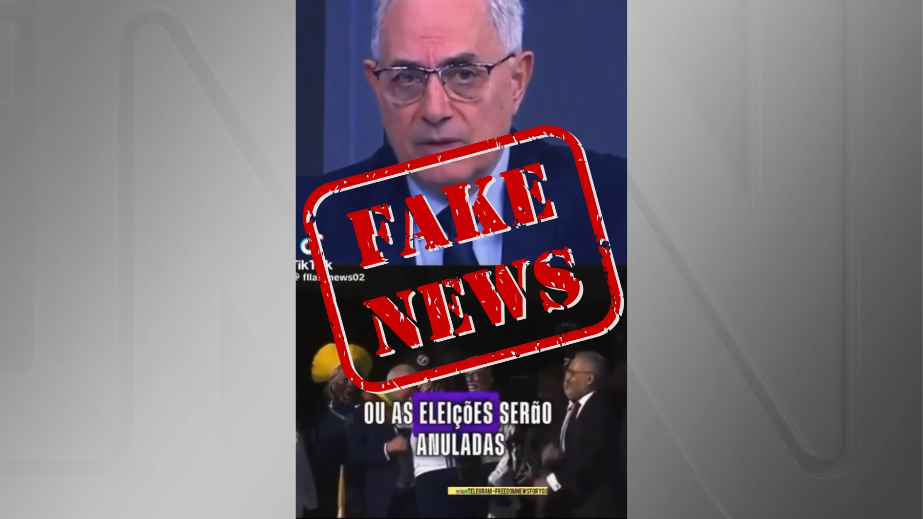 É fake o vídeo em que Waack fala sobre possibilidade de golpe de Lula