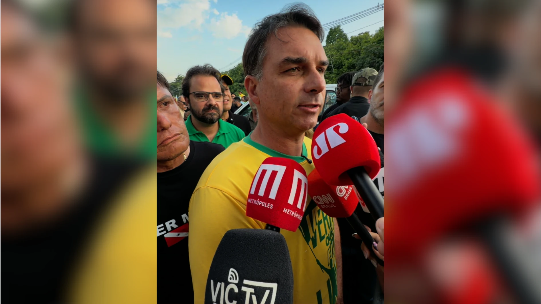 Flávio diz que julgamento será importante e quer investigação contra Moraes