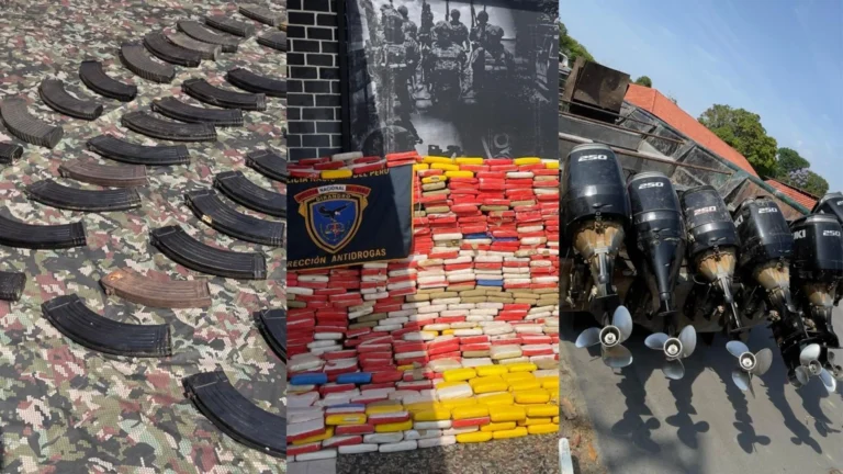 Operação apreende 4,5 toneladas de skunk e armas de guerra no Amazonas