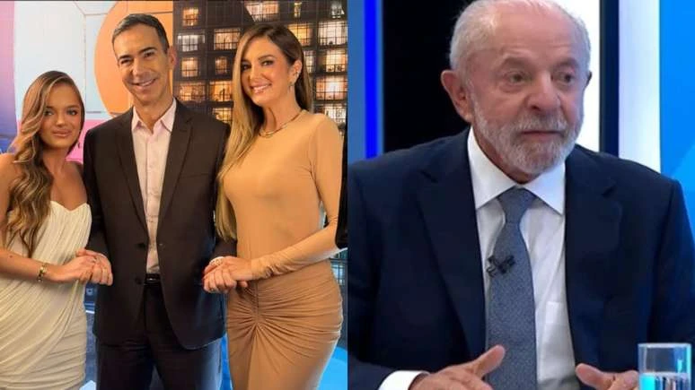 César Tralli é detonado após faltar em entrevista com Lula: 'Se escondendo'