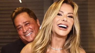 Poliana revela motivo da ausência de Leonardo na festa de Maria Flor: 'Ele vive'