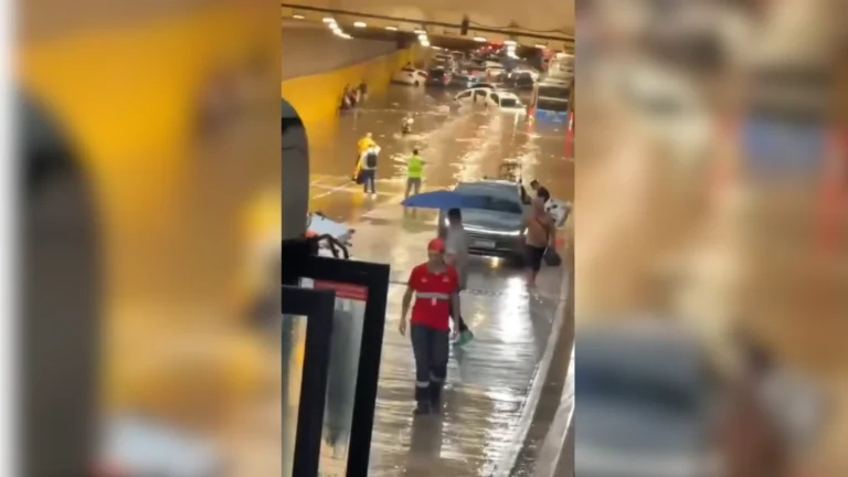 Tarcísio diz que túnel do Anhangabaú deveria ter sido fechado após chuvas