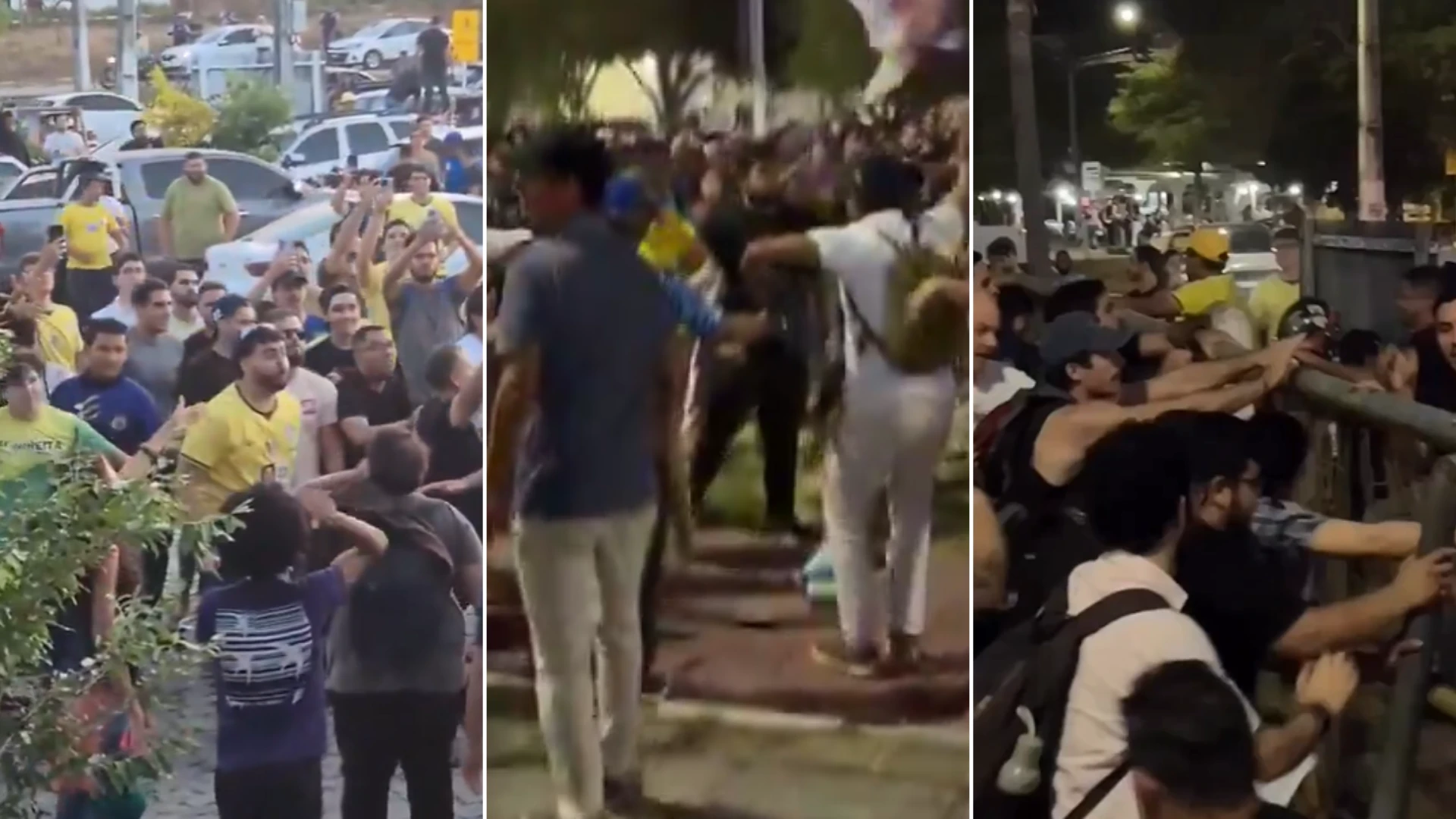 Vídeo: Manifestação contra Lula termina em briga generalizada na UFRN