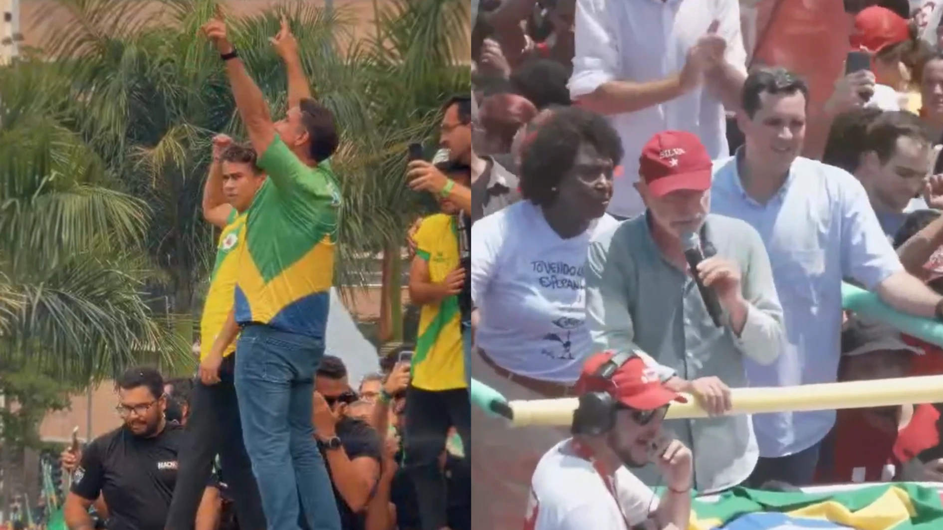 Flávio agradece recepção em BH; Lula fala em campanha similar à de 1989