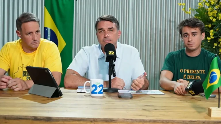 Flávio critica “pacote de bondades de Lula” e promete “prosperidade”