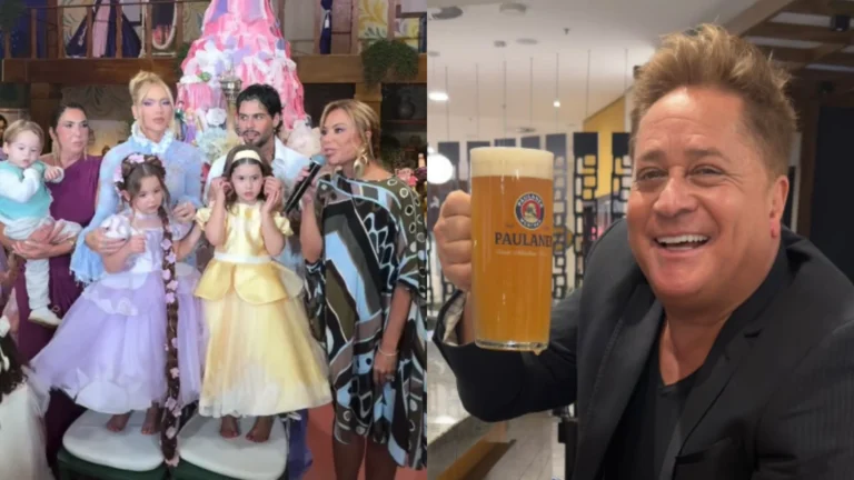 Leonardo falta a aniversário de Maria Flor e Poliana esclarece motivo