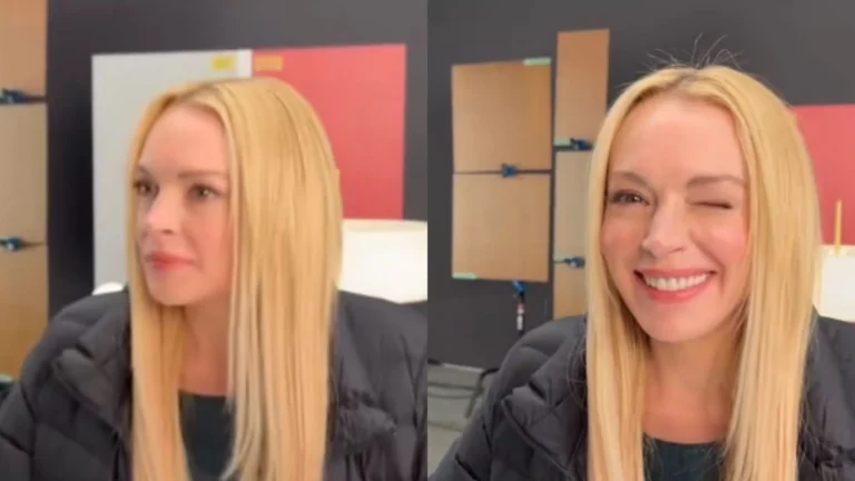 Lindsay Lohan recria cena icônica de “Meninas Malvadas”: “É 3 de outubro”