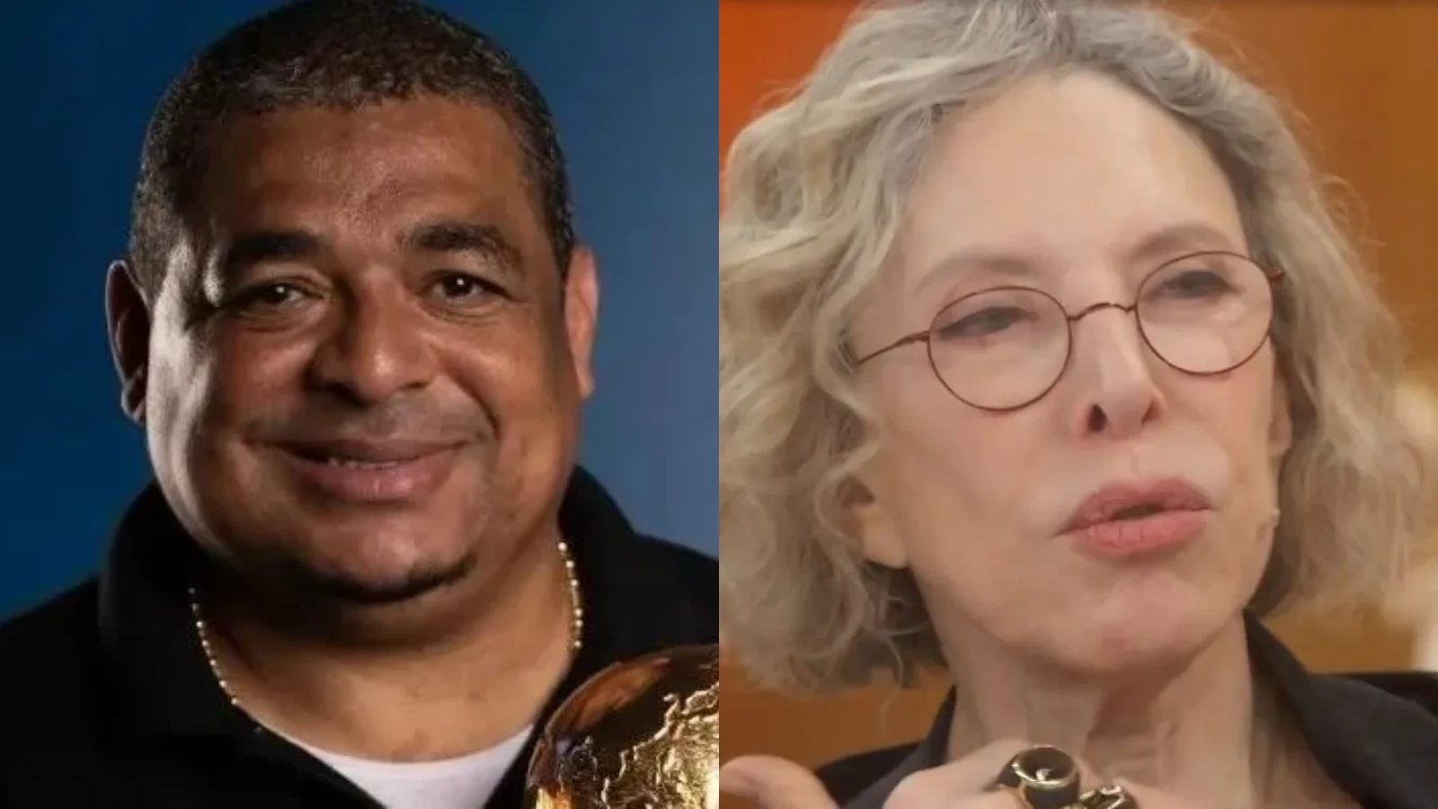 Vampeta manda recado ousado para Marília Gabriela: 